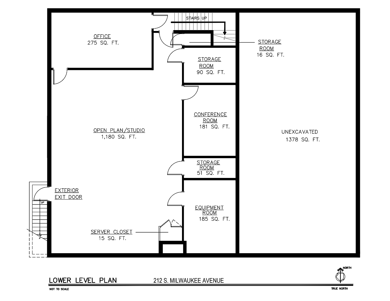 212 Milwaukee Lower Level