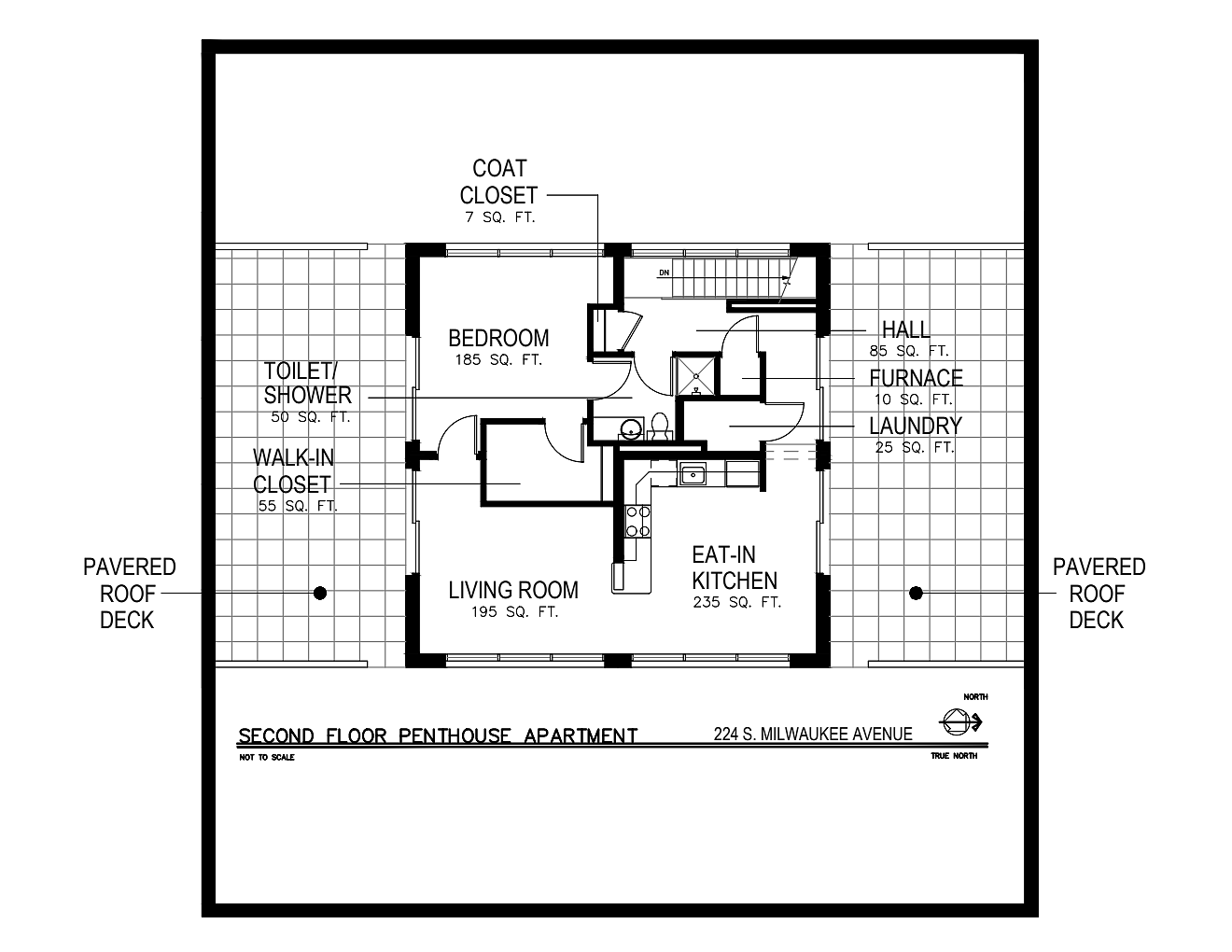 224 Milwaukee Second Floor